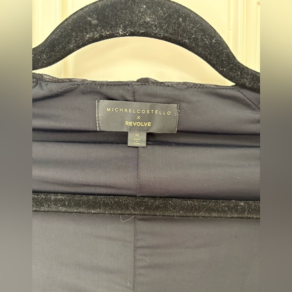 Micheal Costello x REVOLVE Franky Mini Dress in Black Size Medium - Picture 3 of 7